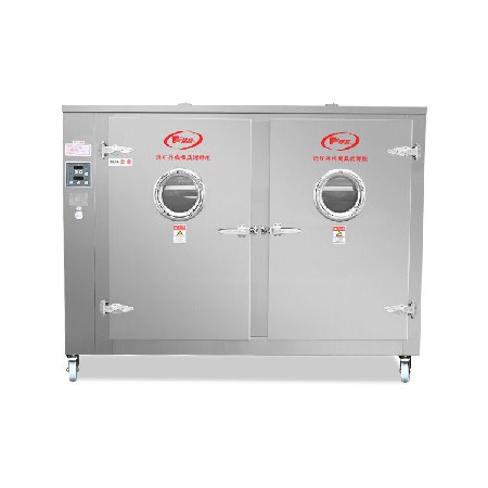 商業(yè)酒店學(xué)校食堂商用遠(yuǎn)紅外線餐具消毒柜 雙門2星靜熱式消毒柜