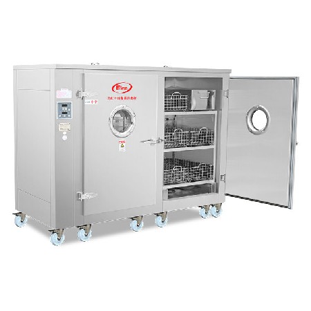 勝利牌 活動(dòng)車型不銹鋼遠(yuǎn)紅外線高溫消毒柜 商用消毒柜廠家